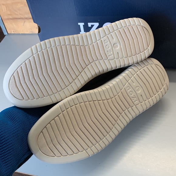 NEW Men's Izod Hampton Brown Slip On Casual Lightweight Shoes Memory Foam - Picture 5 of 5